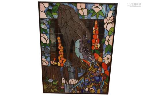 Decorative Stained Glass Panel