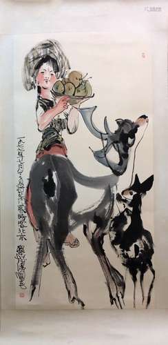 Chinese Ink Color Painting