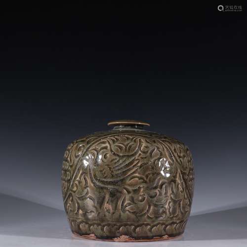 Chinese Glazed Porcelain Jar