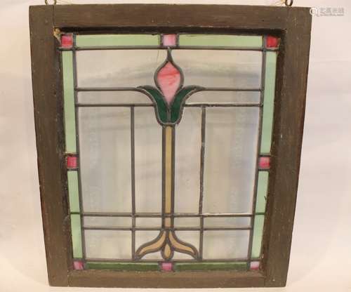 Decorative Stained Glass Panel