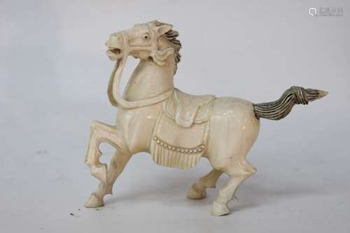 Bone Carved Horse