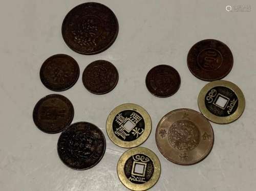 Group Chinese Coins