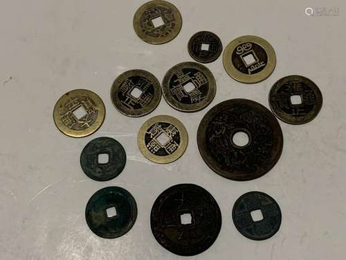 Group Chinese Coins