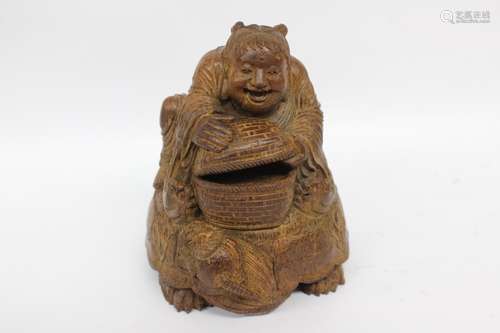 Chinese Bamboo Carved Figurine