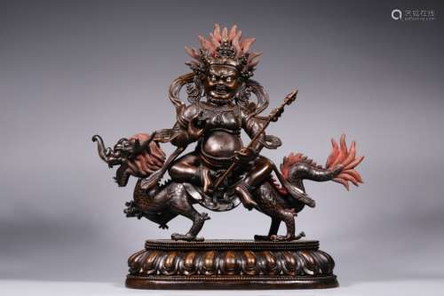 Chinese Tibetan Bronze Buddha
