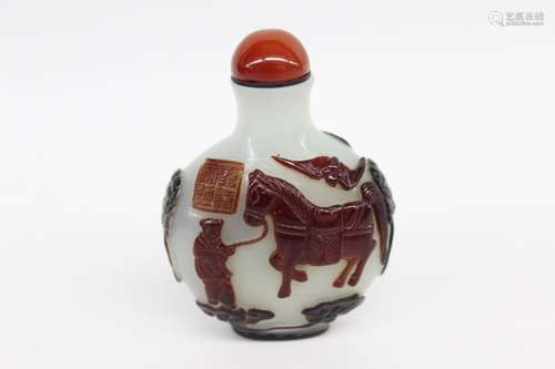 Chinese Glass Snuff Bottle