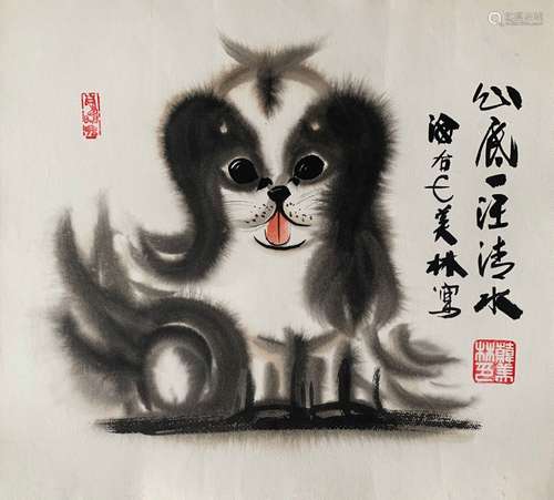 Chinese Ink Color Painting