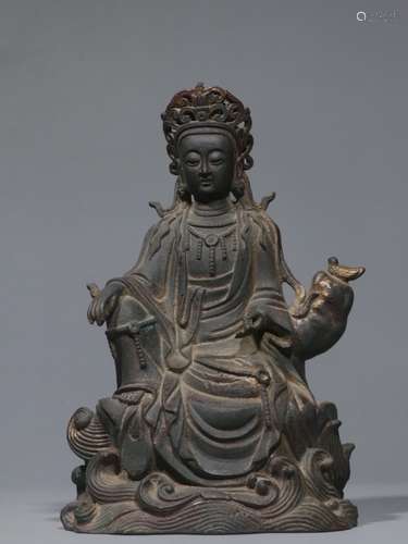 Chinese Bronze Guanyin