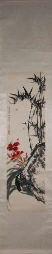 A Chinese painting, Wang Xuetao mark