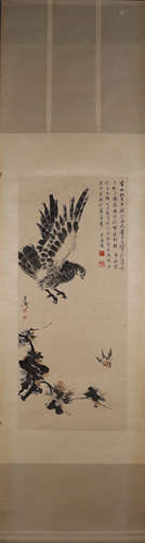 A Chinese painting, Wang Xuetao mark