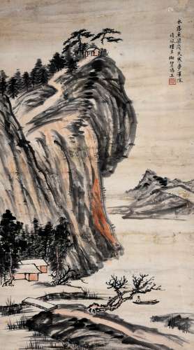 冯湘碧 山水