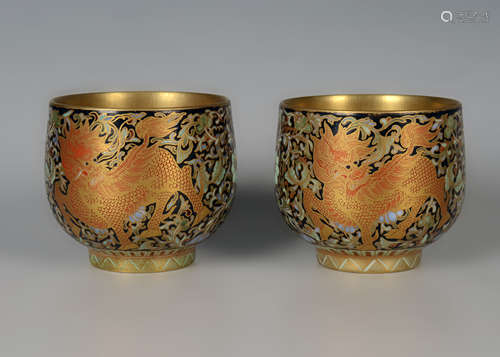 Tracing Golden QiLin Cup from Qing