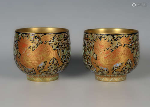 Tracing Golden QiLin Cup from Qing