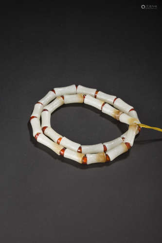 Jade Beads from Ming