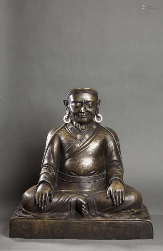 Alloy Copper Buddha Statue from 14th Century