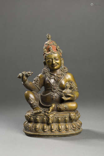 Alloy Copper Buddha Statue from 11th Century