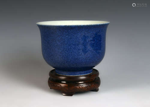 Blue Glazed bowl from Ming