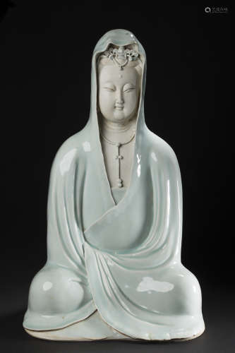YingQing Kiln Avalokitesvara Figure
