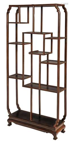 Chinese Hardwood Etagere