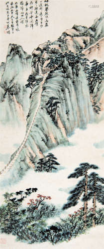 慕凌飞（1913-1997） 华山雄峰