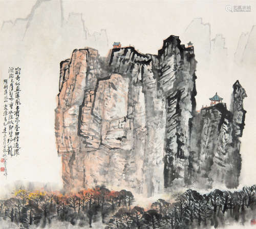 冯建吴（1910-1989） 阳朔风景