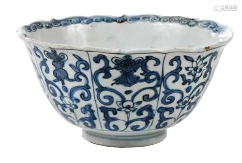 Chinese Blue and White Porcelain Bowl