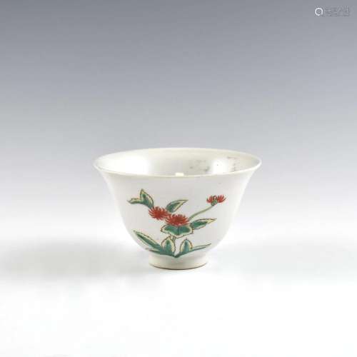 CHINESE FAMILLE ROSE WINE CUP
