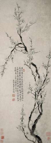 Wang Shishen Qing Dynasty Plum Blossoms