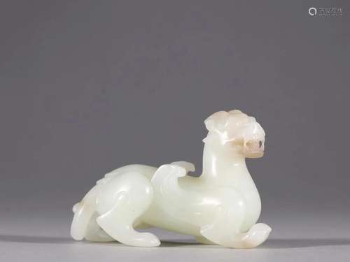 A Carved Jade Dragon