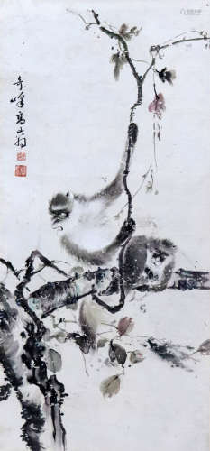 高奇峰--猴趣
（1889-1933）广东番禺人，高剑父胞弟，与陈树人合称“二...
