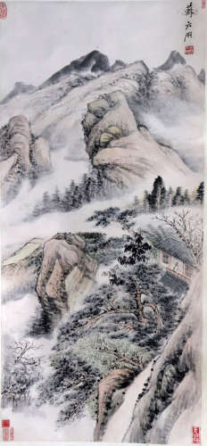 苏六朋--山水
（1798-1862）顺德人，广东杰出书画家之一，与“苏仁山”...
