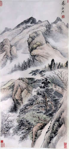 苏六朋--山水
（1798-1862）顺德人，广东杰出书画家之一，与“苏仁山”...