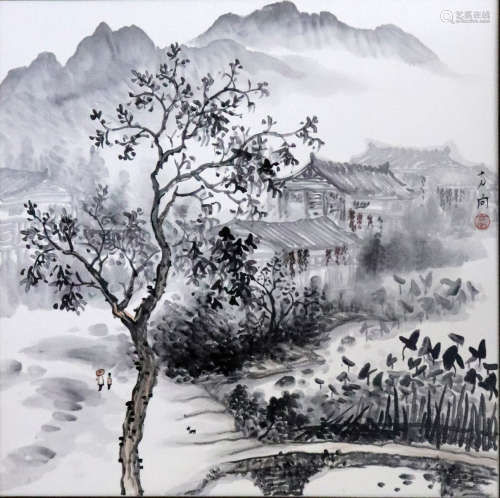 方向--晨晓
1967年生于汕头，广东画院专业画师，国家一级美术师。