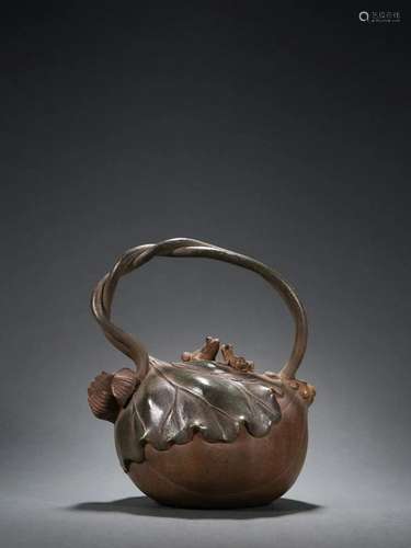 A Rare Yixing Clay Teapot