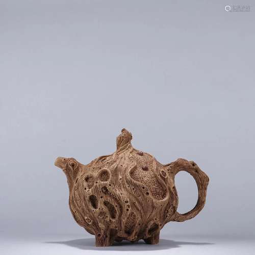 A Rare Yixing Clay Teapot