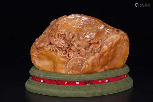 A Carved Tianhuang Seal