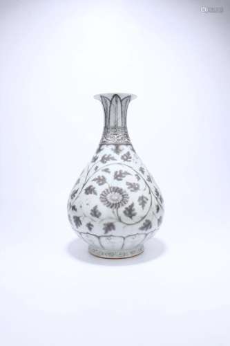 A Copper-Red Yuhuchun Vase