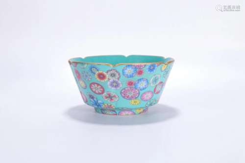 A Famille-Rose Patterned Bowl