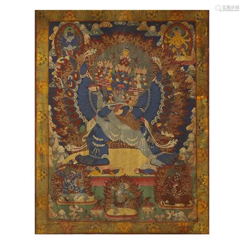 Thangka Qing Dynasty