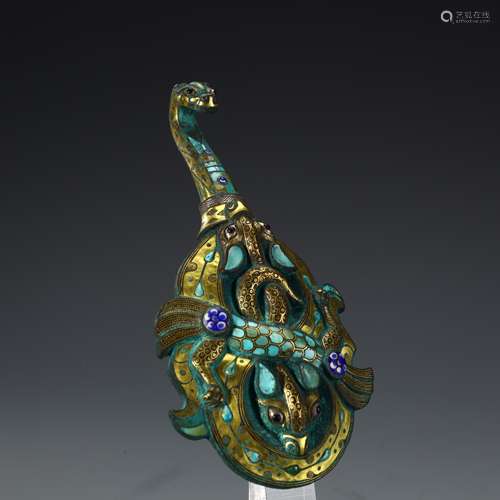 Ancient bronze hook