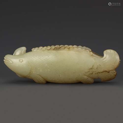 Ancient jade fish