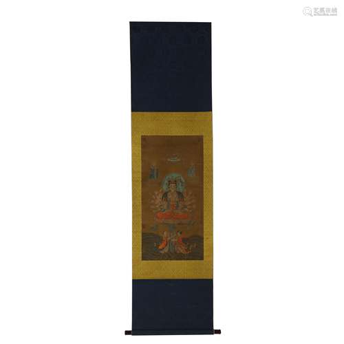 Silk version of Cao Buxing Avalokitesvara with Thousand Hand...