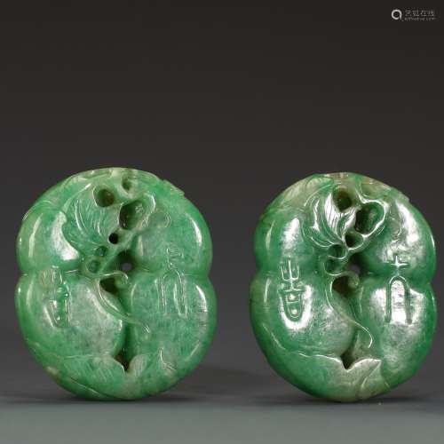 Jadeite Accessories in Qing Dynasty