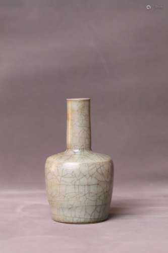 A Glazed Porcelain Vase