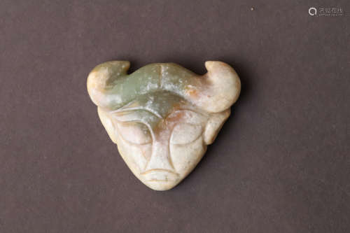 A Jade Face Ornament