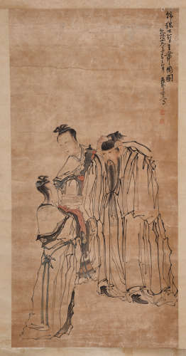 A Chinese Character Story Painting