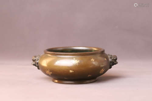 A Bronze Incense Burner