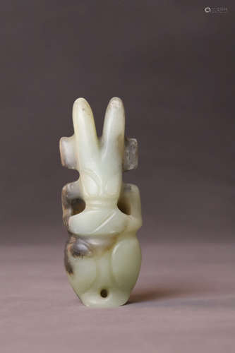 A Jade Figure Ornament