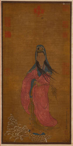 A Chinese Guanyin Painting