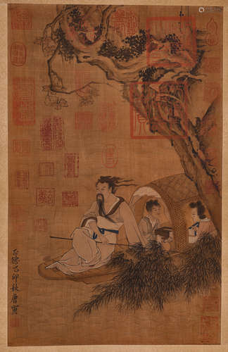 A Chinese Character Story Painting